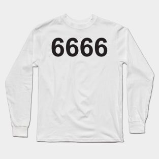 Angel number 6666 Long Sleeve T-Shirt
